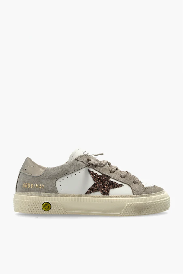 beige Sports Shoes "May With Double Quarter And Toe"