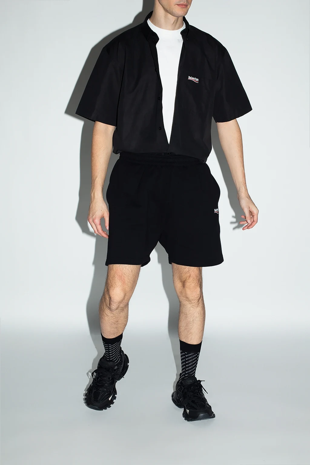 Sweat shorts with logo