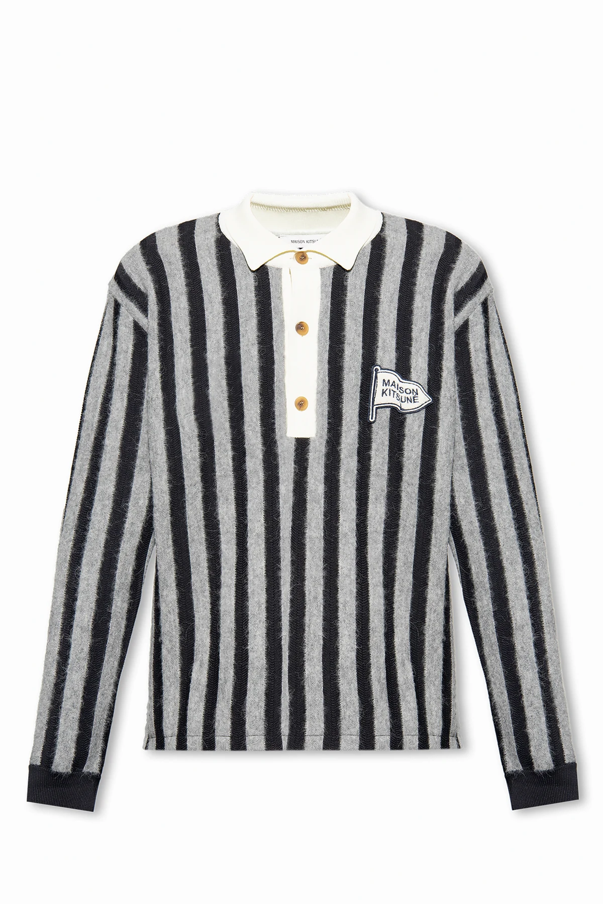 Striped polo shirt