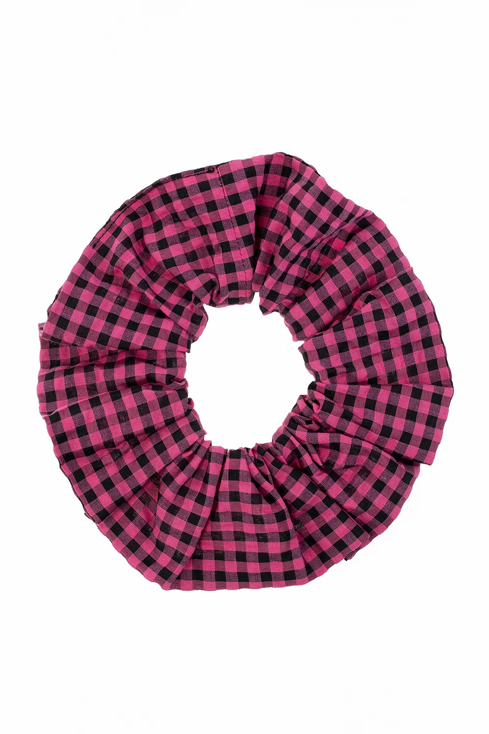 Gumka do włosów z wzorem w kratę