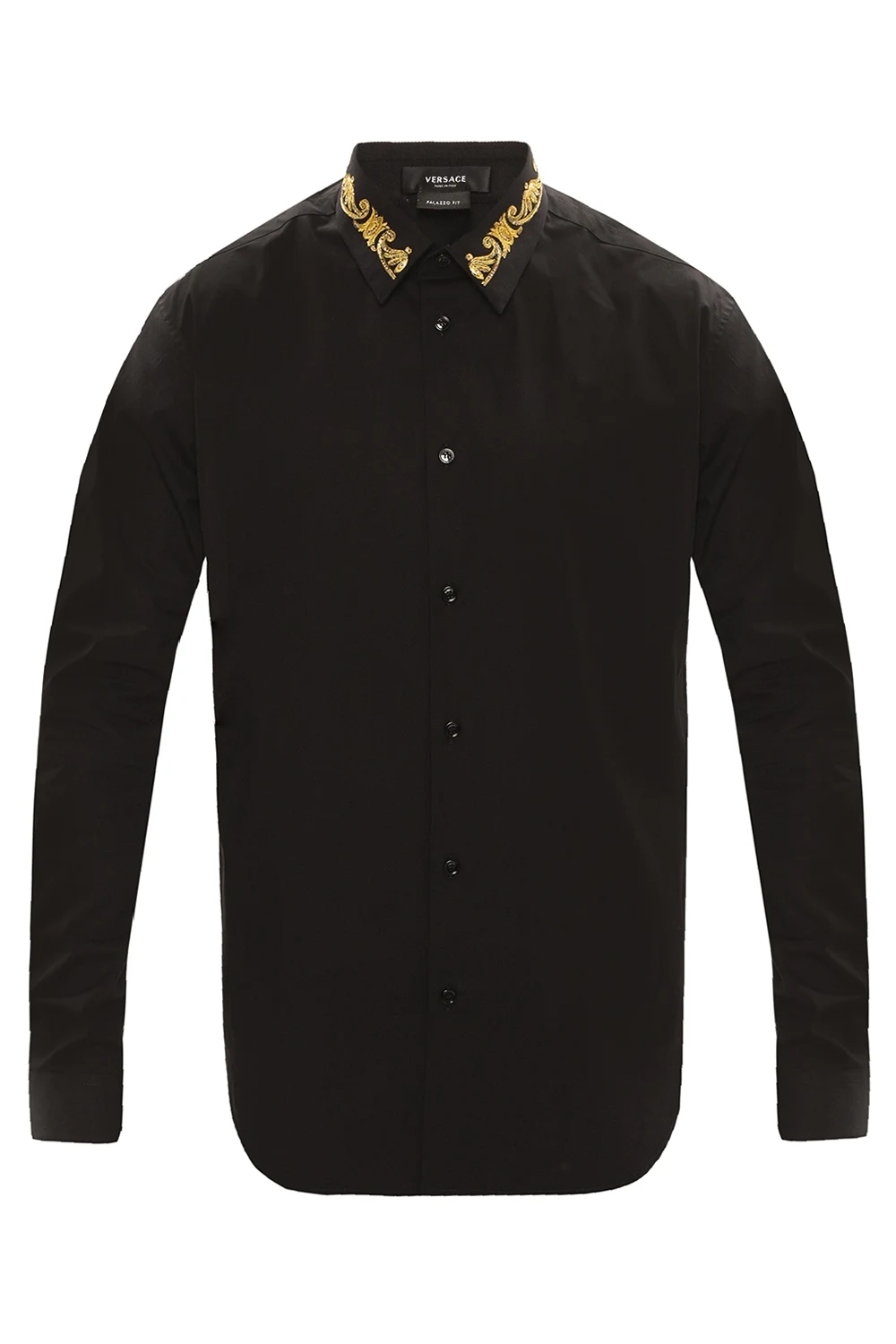 Shirt with decorative collar