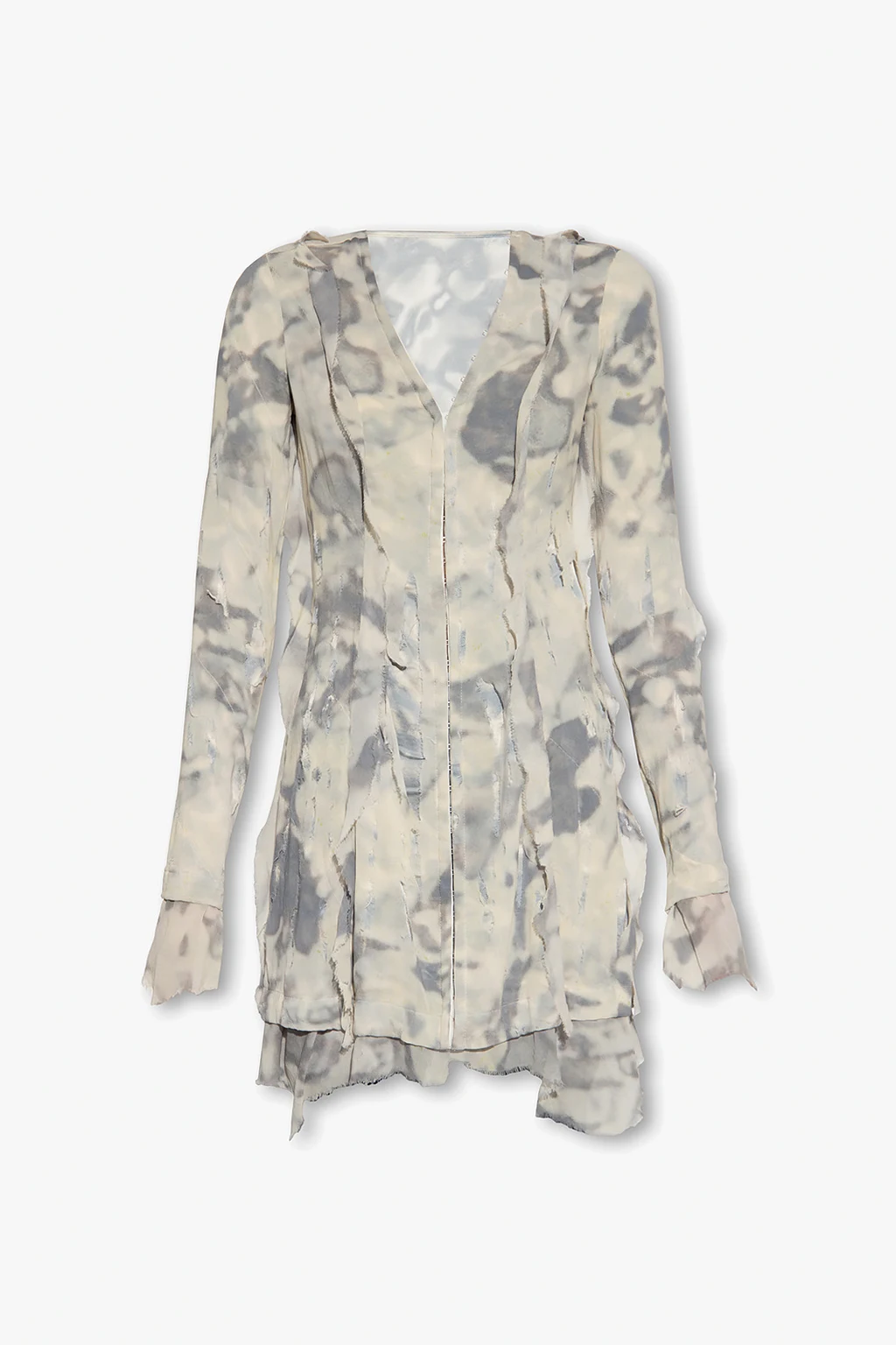 'D-NINA' silk dress