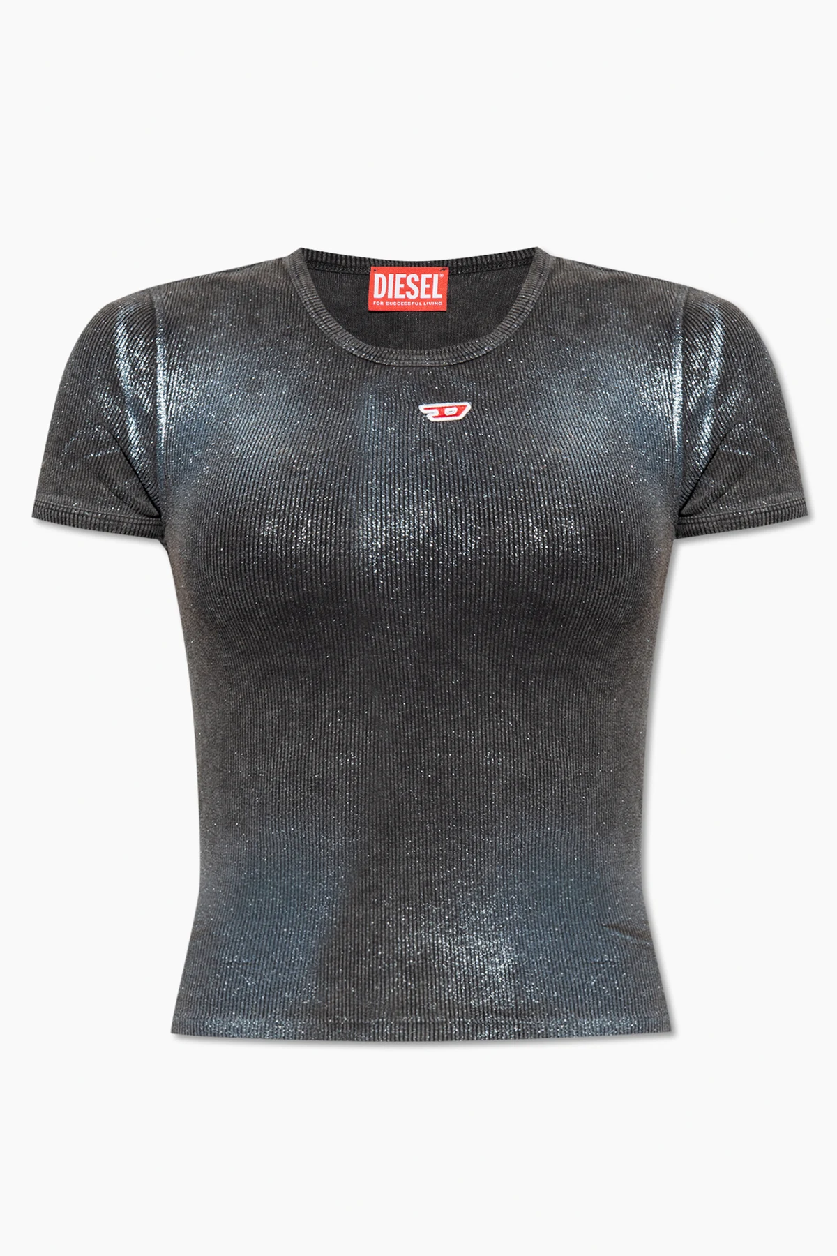 ‘T-ELE-N1’ glossy T-shirt