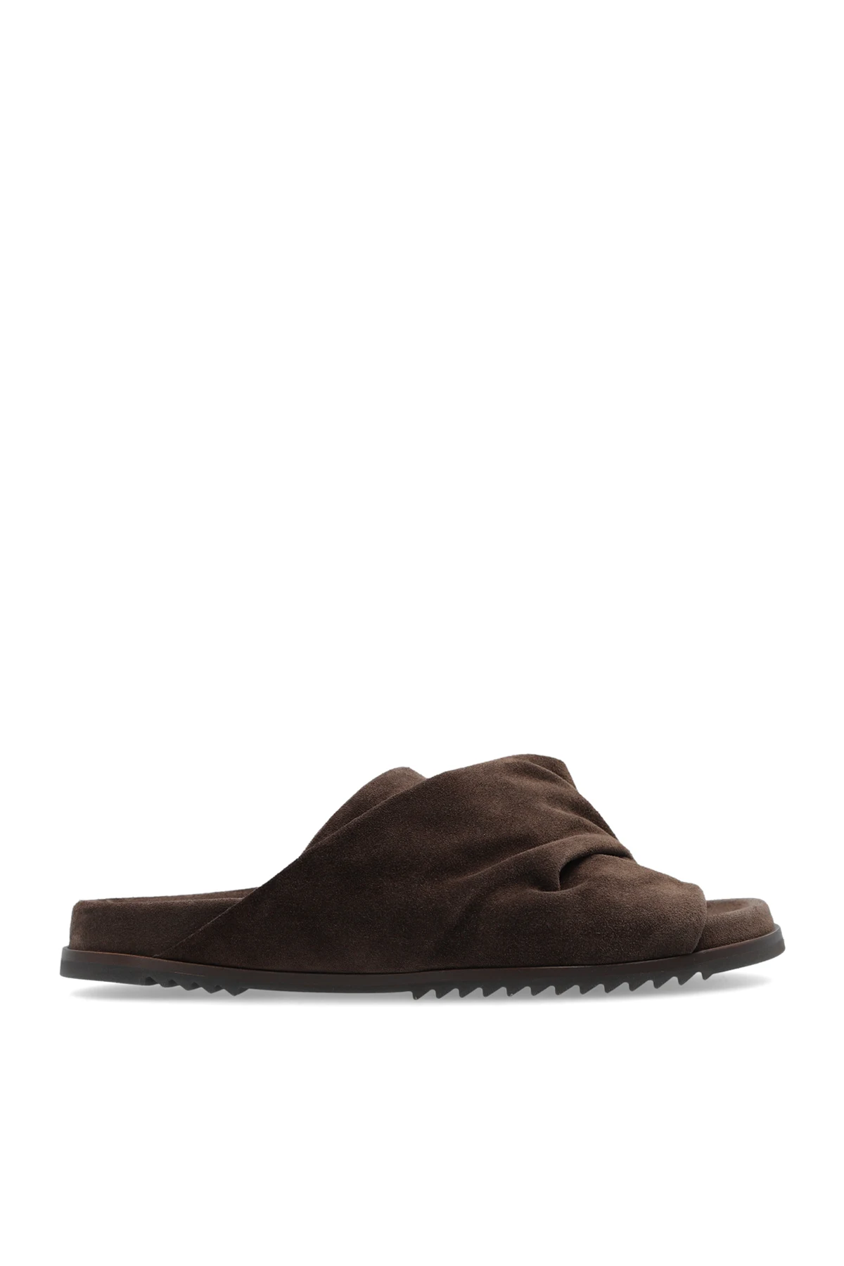 ‘Mobius Granola’ suede slides