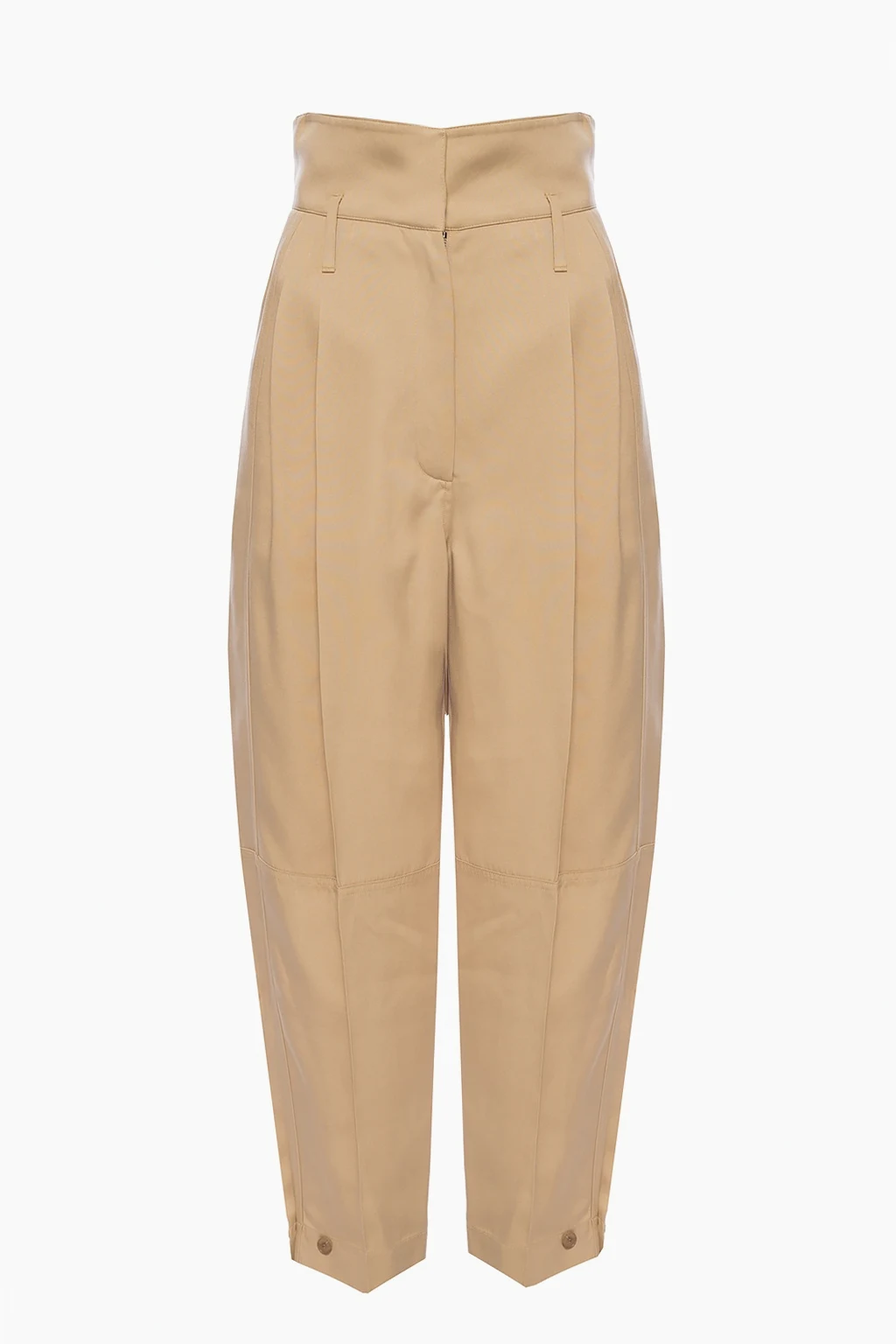 High-waisted trousers