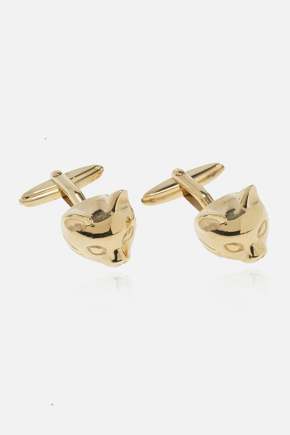 Cufflinks with cat motif
