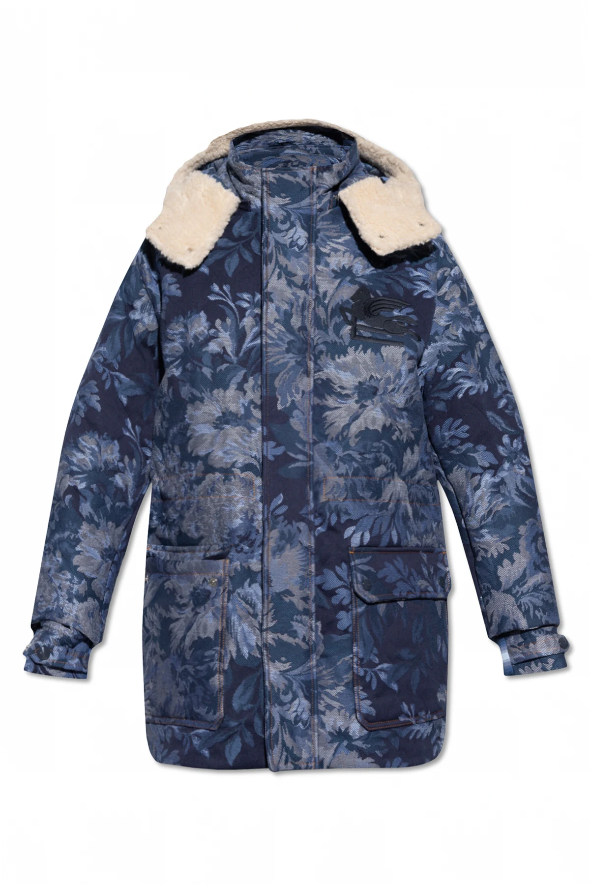 Jacquard parka