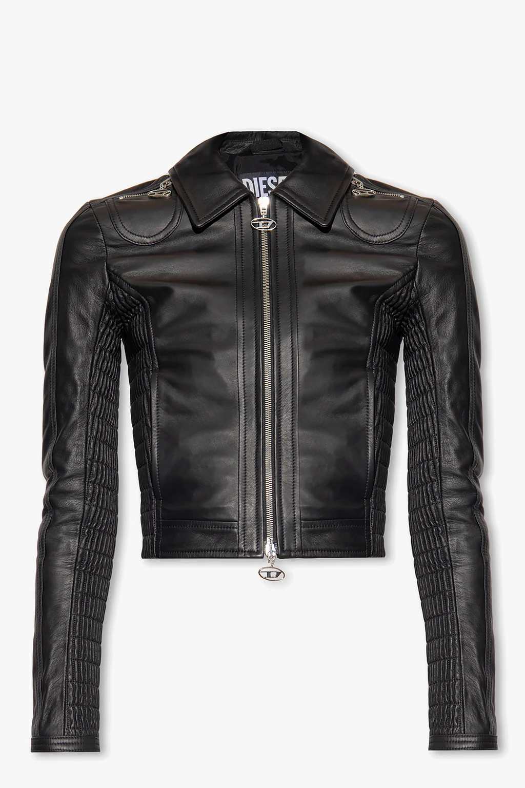 'L-SASKIA' leather jacket