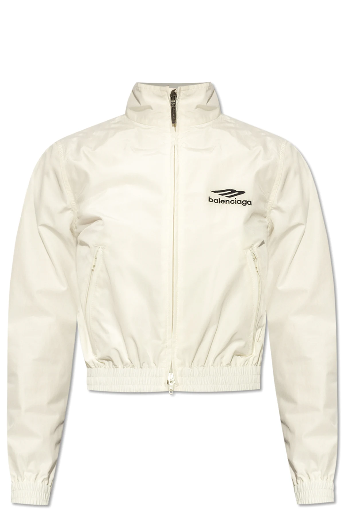 Track jacket with logo