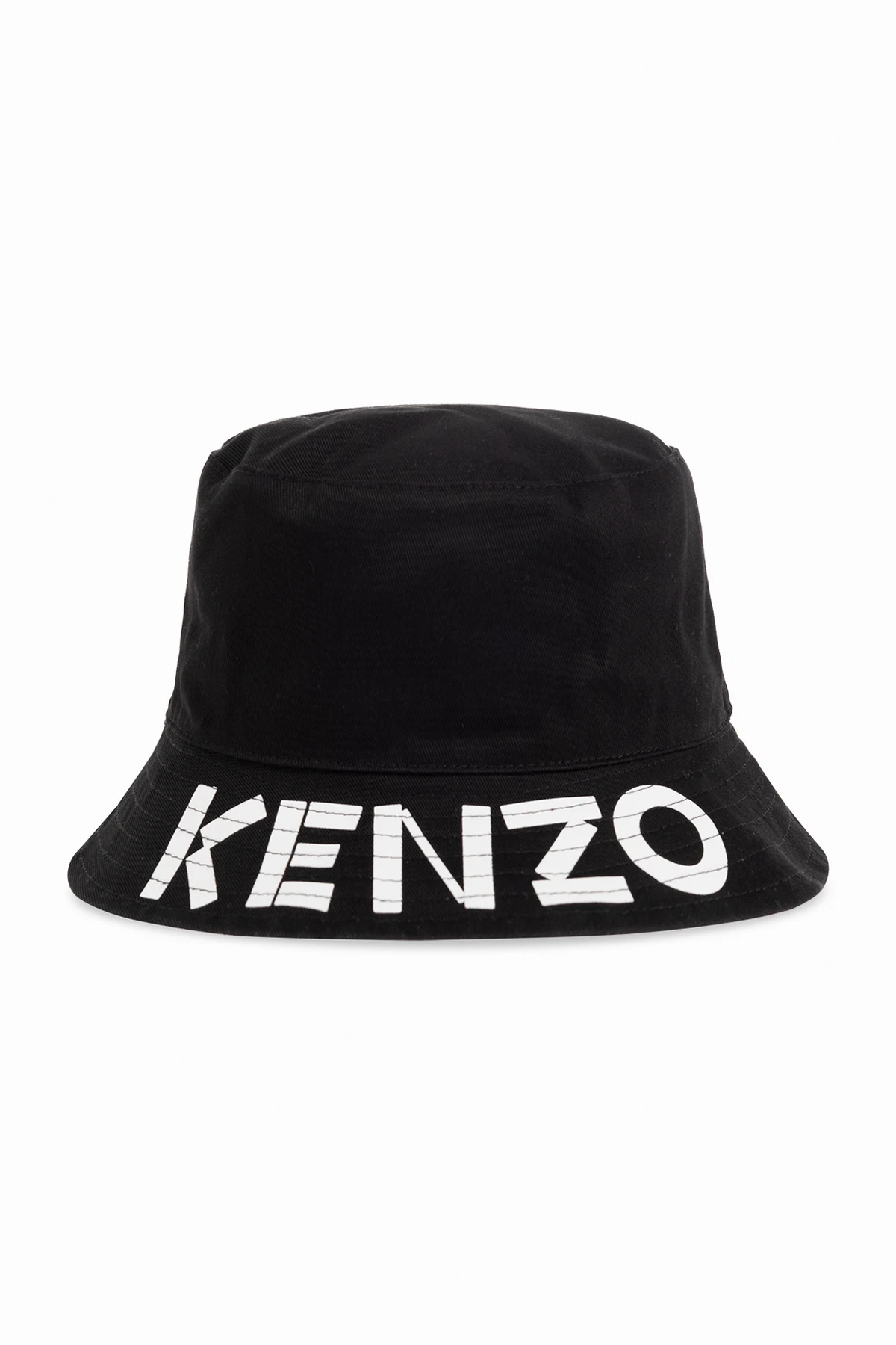 Reversible bucket hat with logo