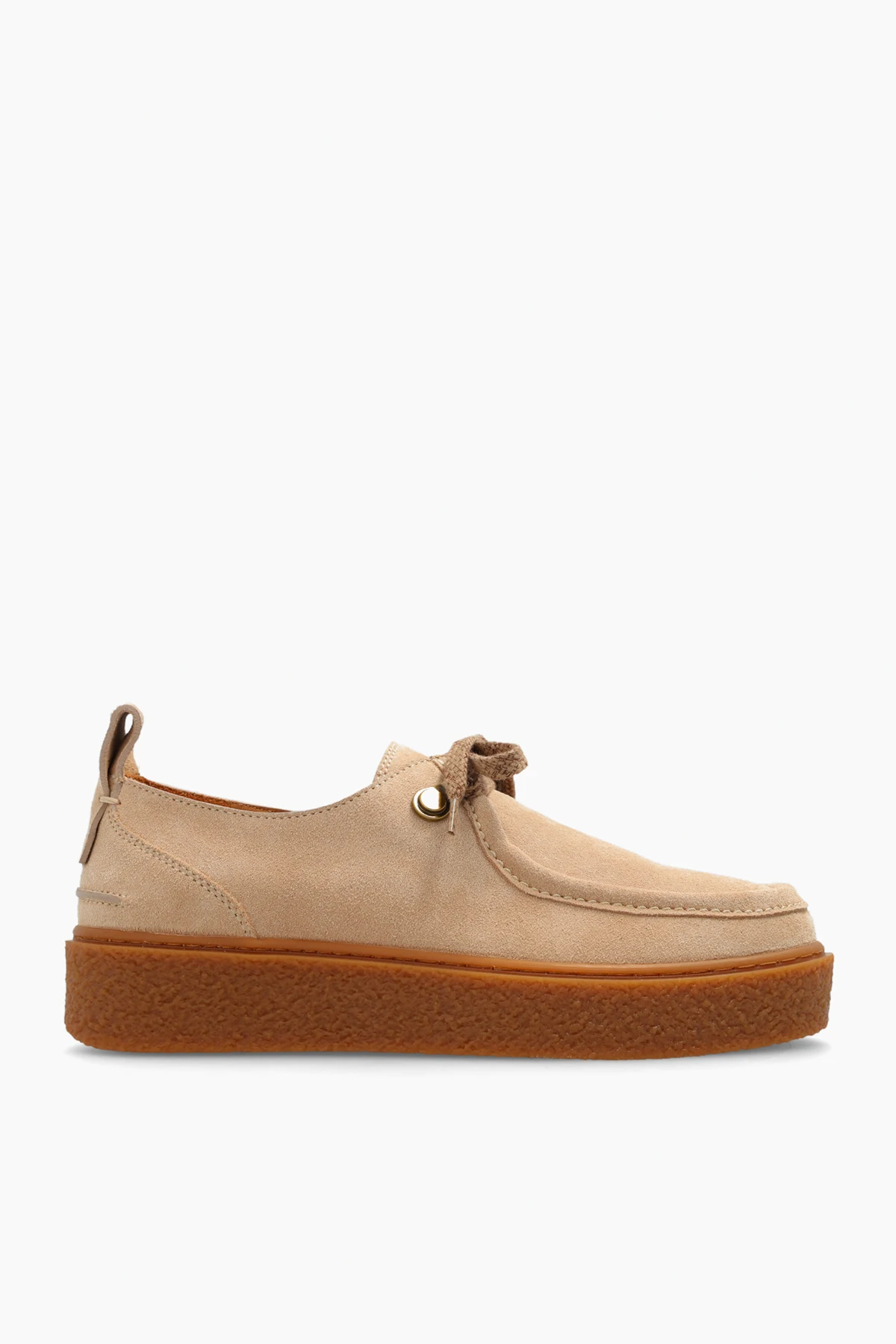 ‘Jillie’ suede platform boots