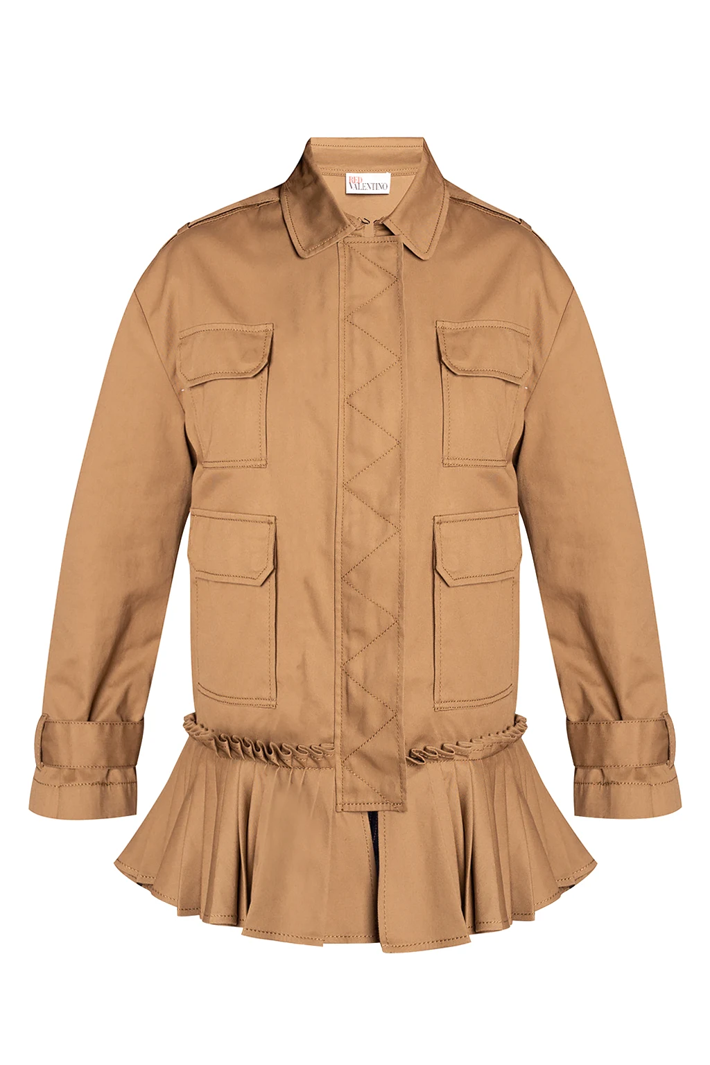 Ruffled jacket