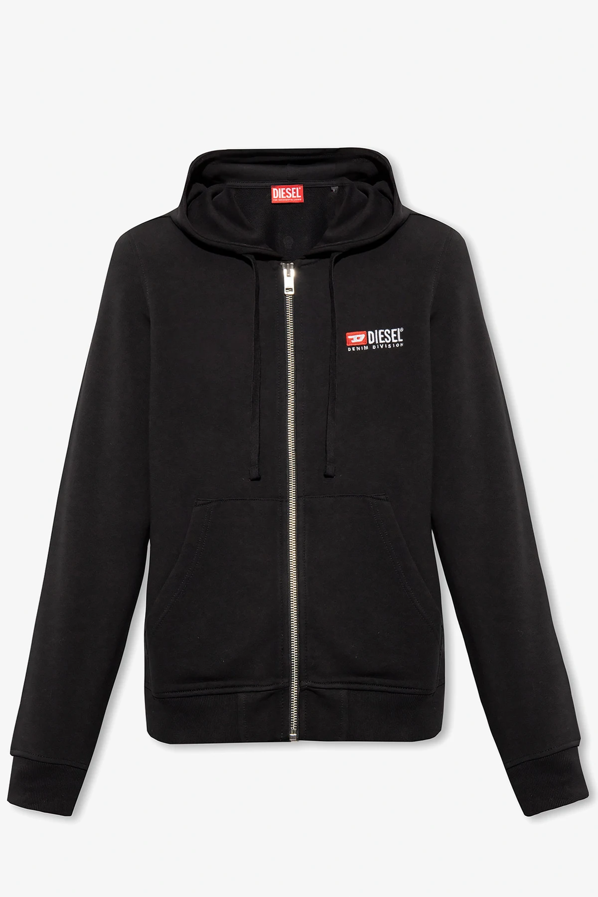 BLACK ‘S-GINN-HOOD-ZIP-DIV’ hoodie