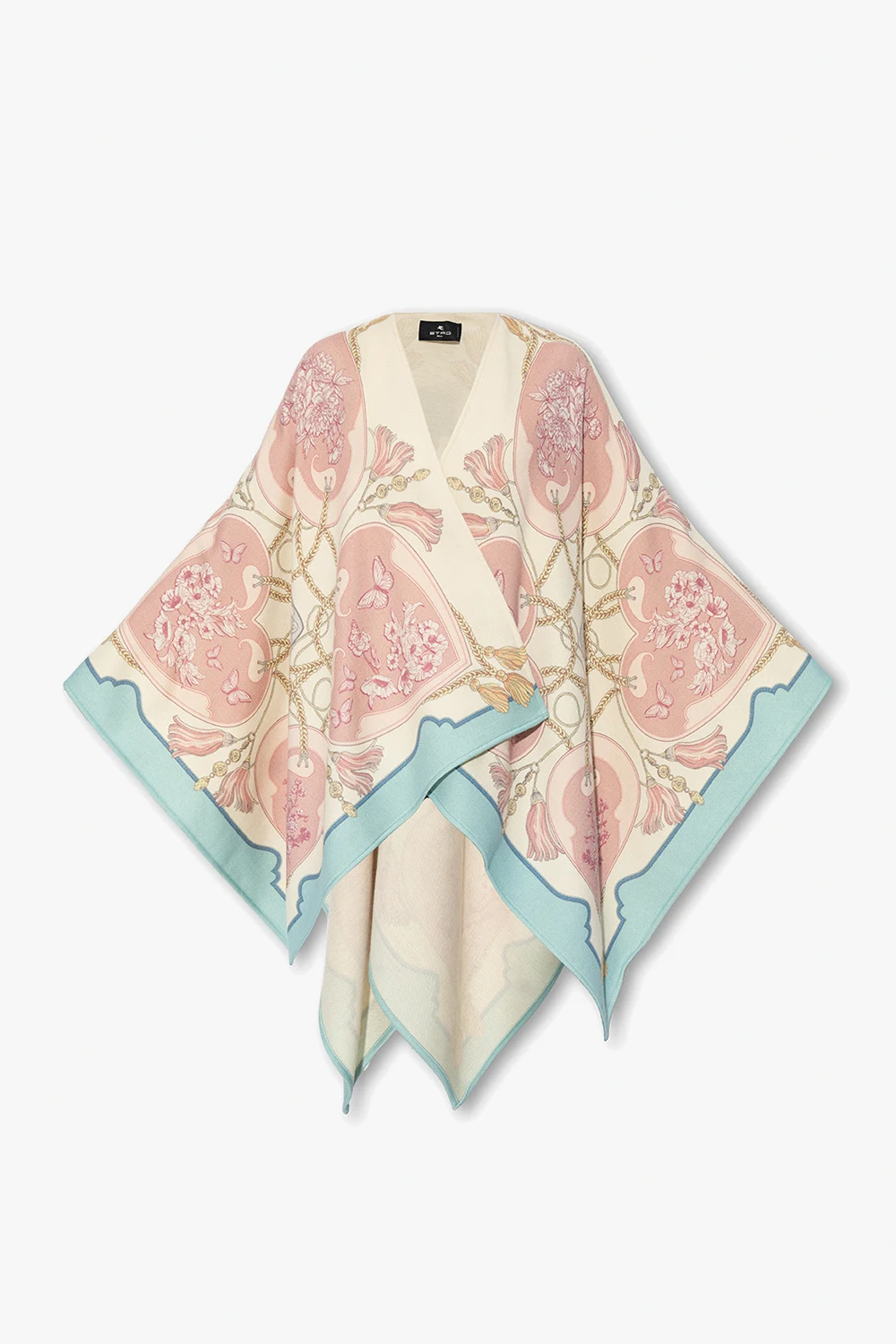 Patterned poncho