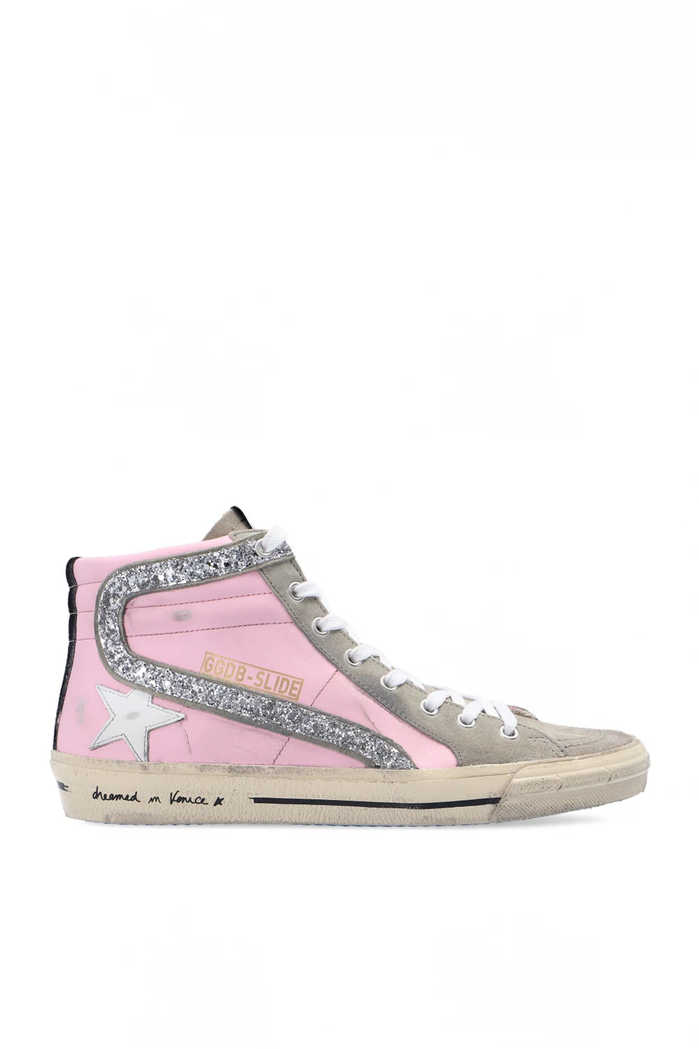‘Slide Classic’ high-top sneakers