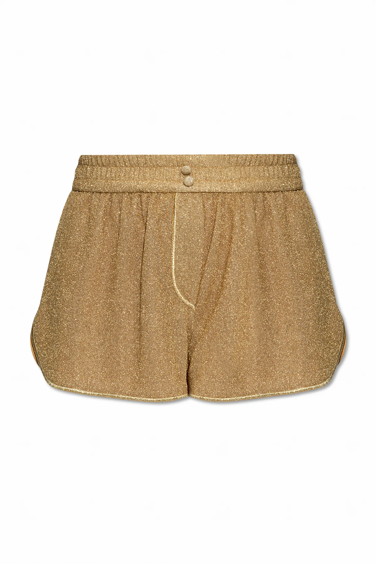 GOLD Shorts mit Lurexfaden