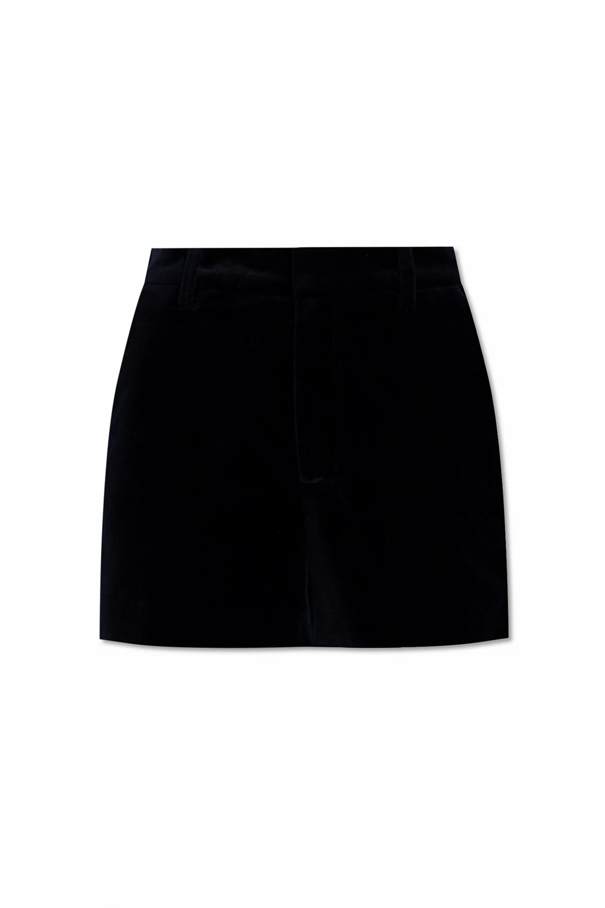 ‘Pink’ velvet shorts
