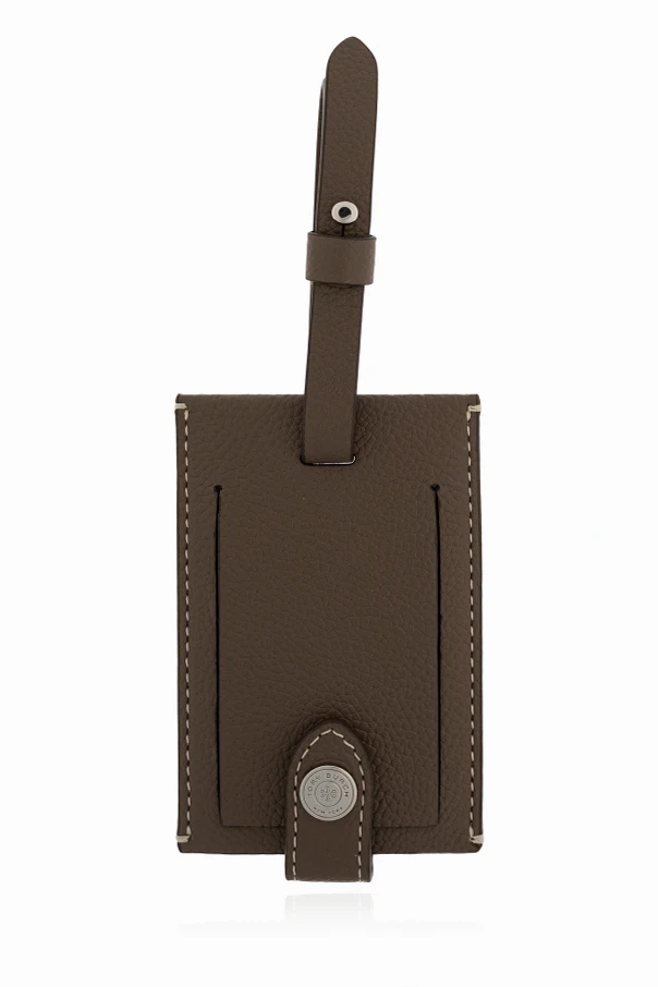 BRĄZOWY Skórzane etui na ID