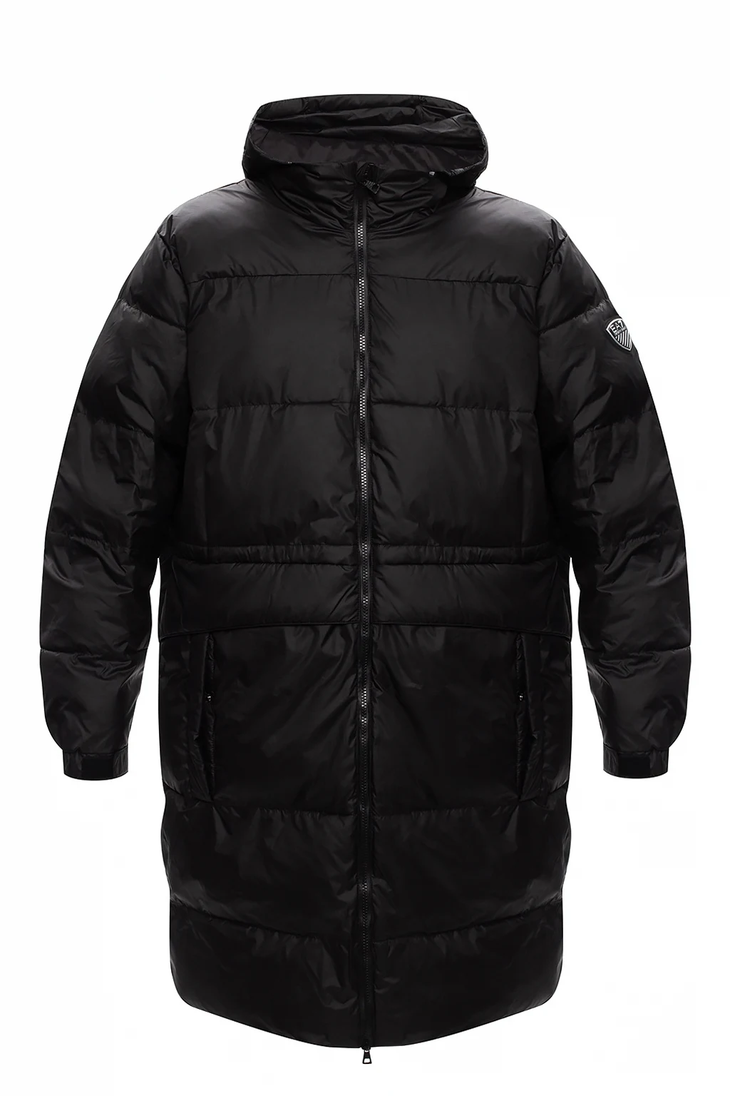 Pikowany płaszcz puchowy