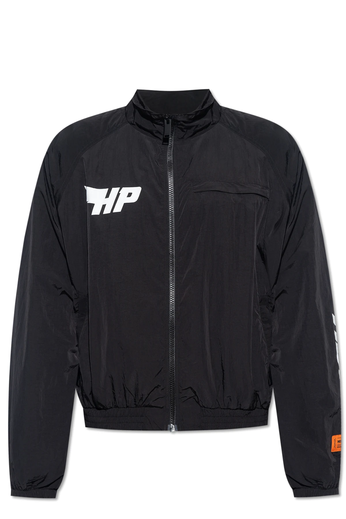 Ortalionowa kurtka z logo