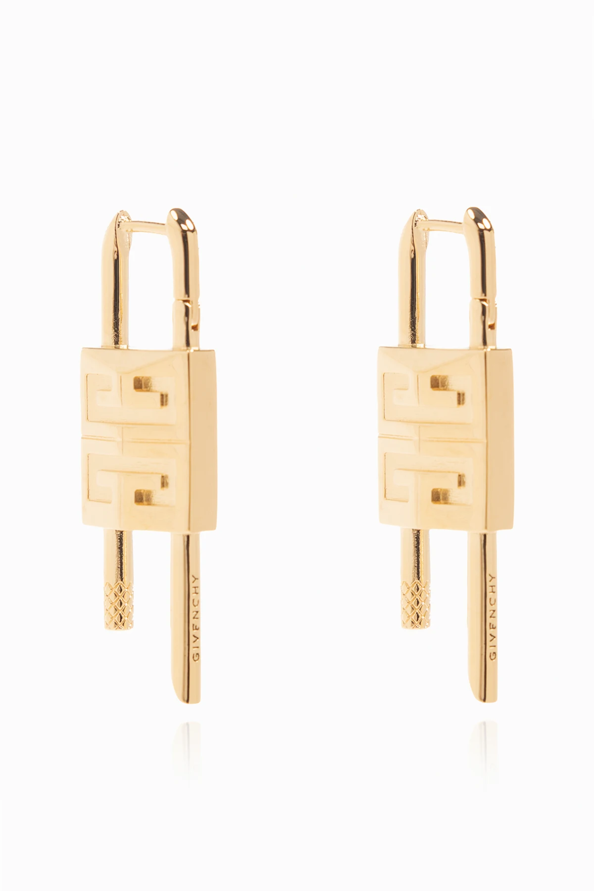 Earrings with logo