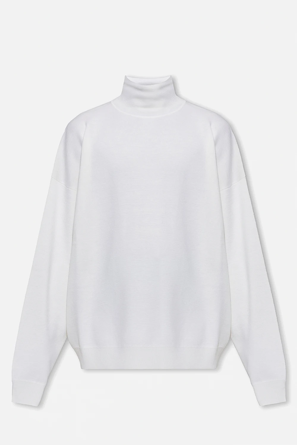 Wool turtleneck sweater