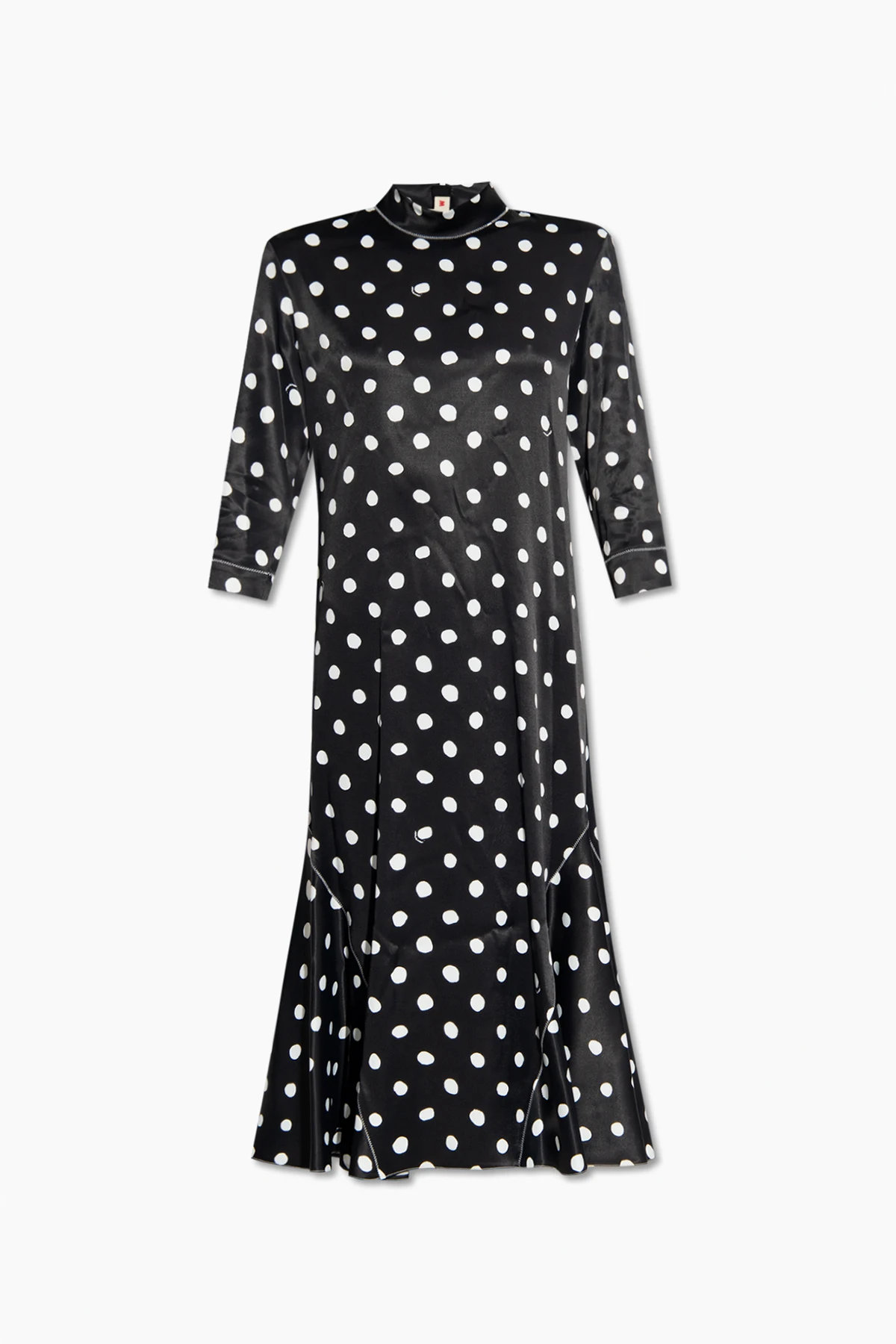 Dress with polka dots