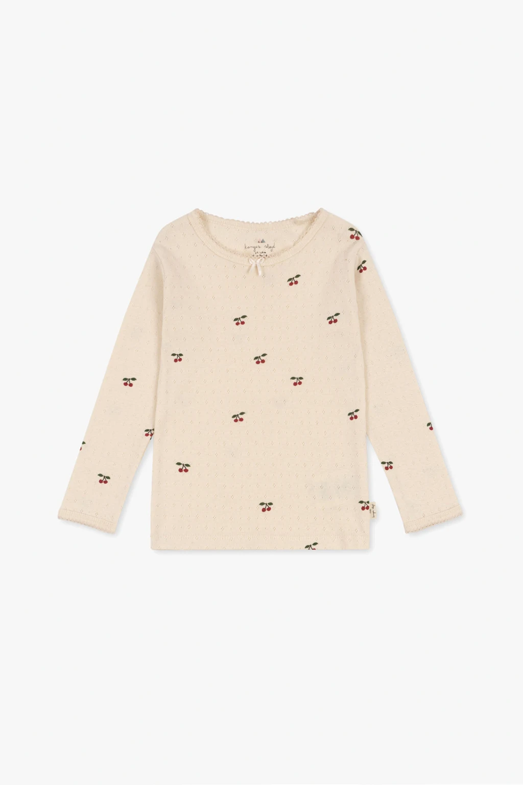 Top with cherry motif