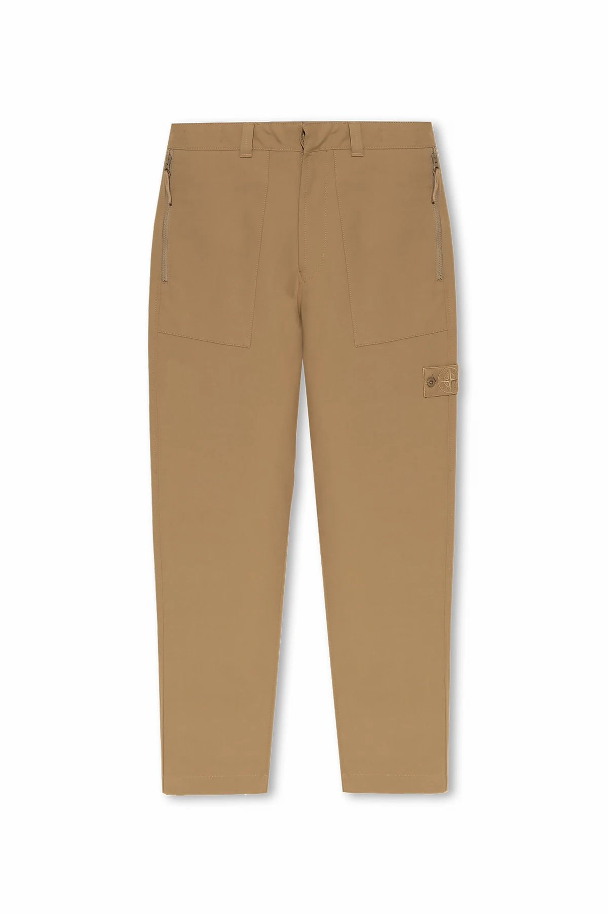 Cotton trousers with logo