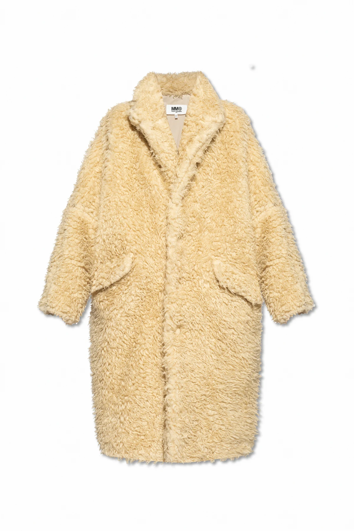 Futrzany płaszcz typu ‘oversize’
