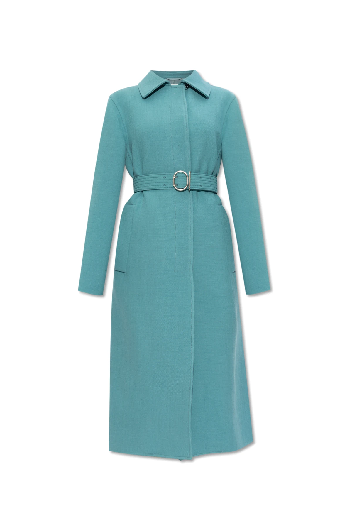 Coat with belt