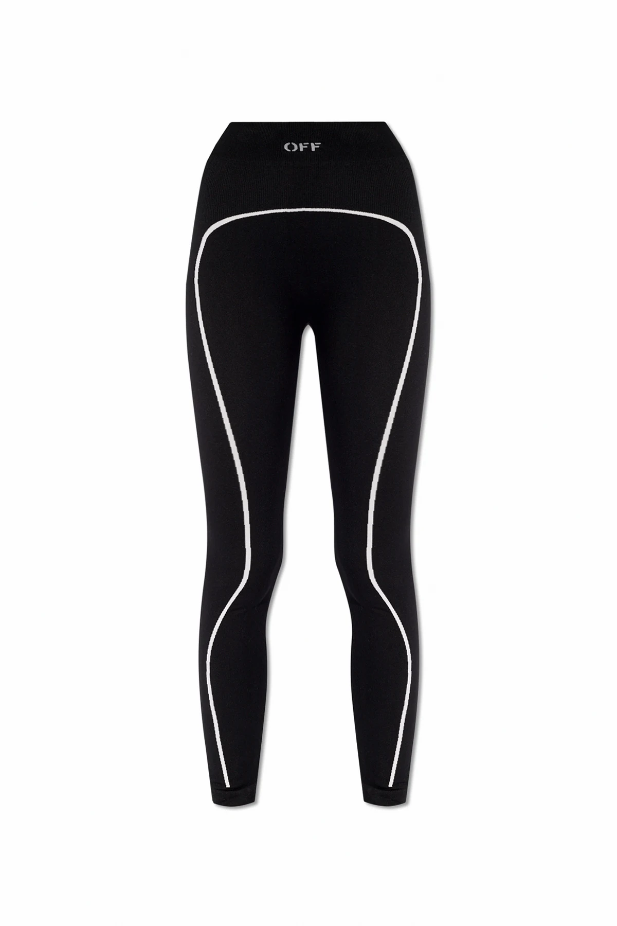 Sports leggings with logo