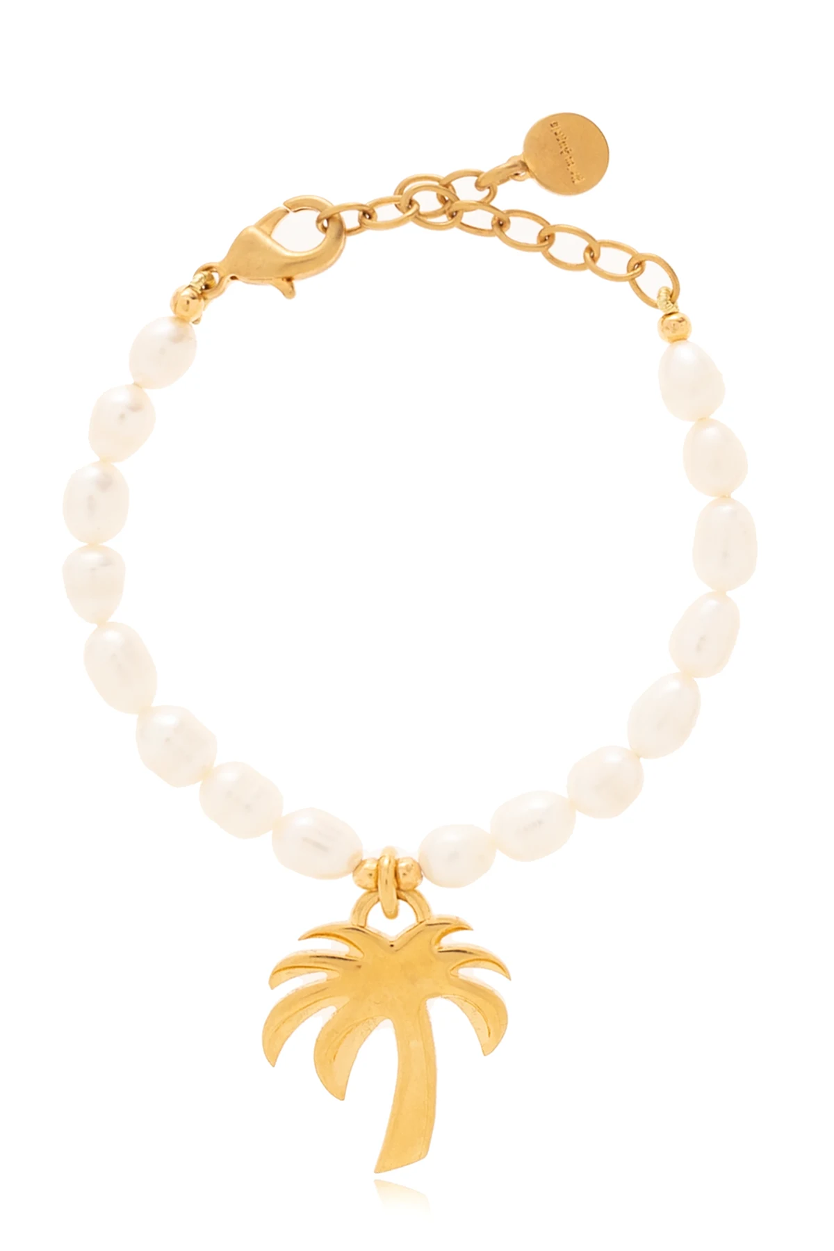 Pearl bracelet with charm