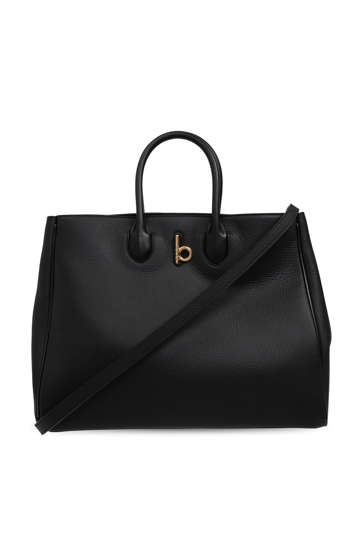 BLACK Handbag Rocking Medium
