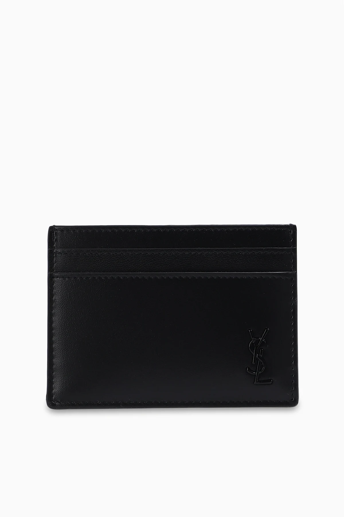 CZARNY Etui na karty z logo