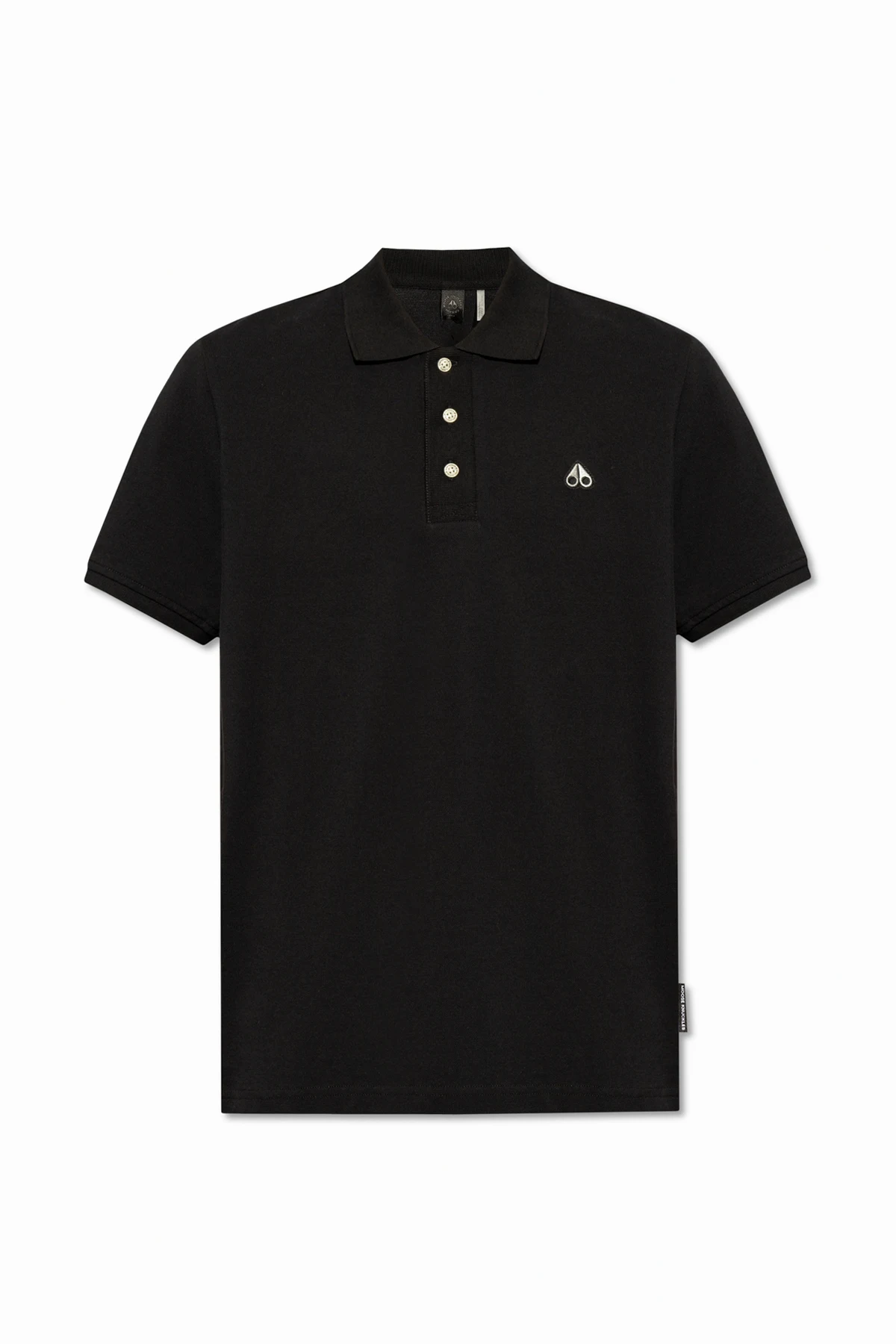 Polo shirt with patch
