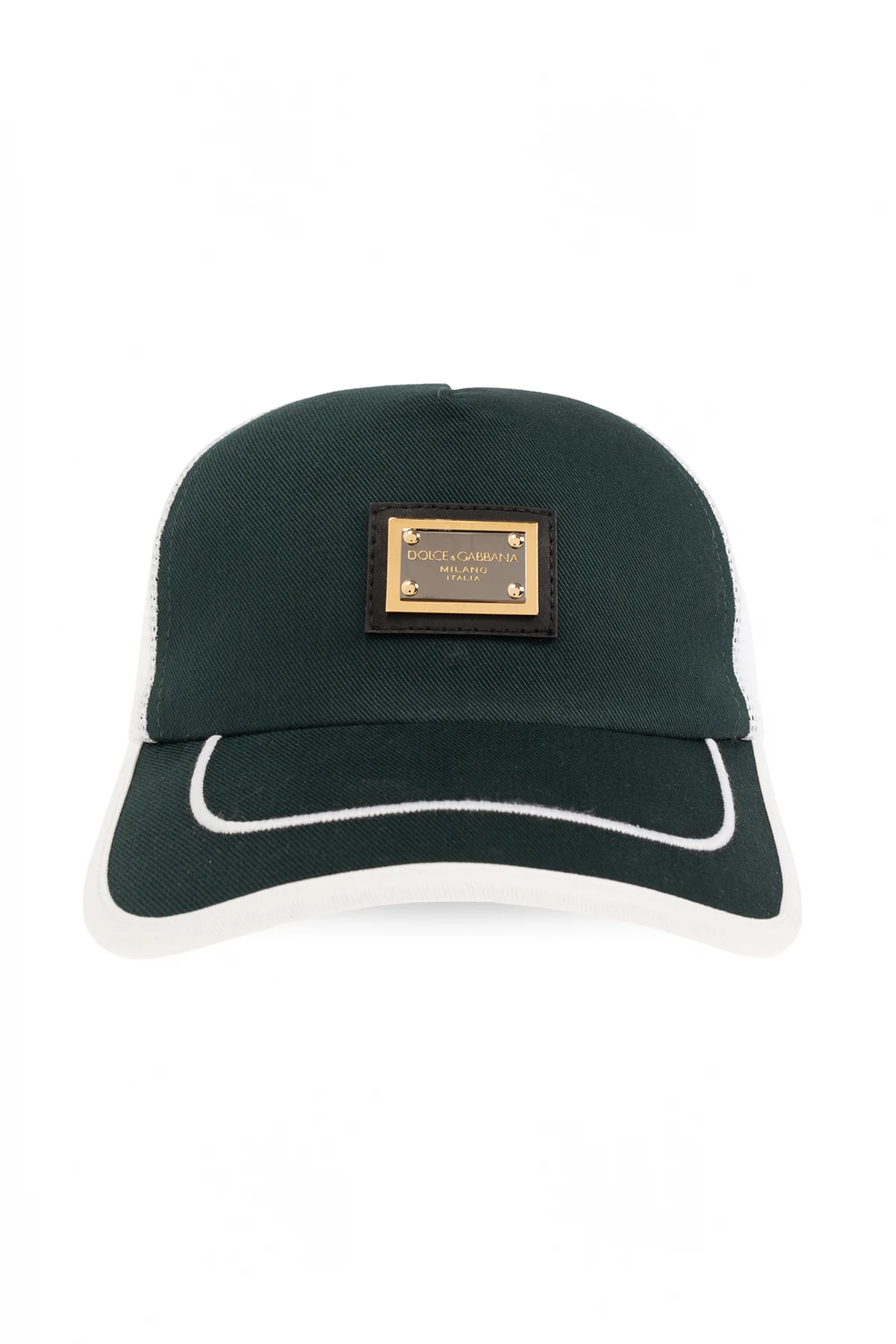 GREEN Baseball cap with logo