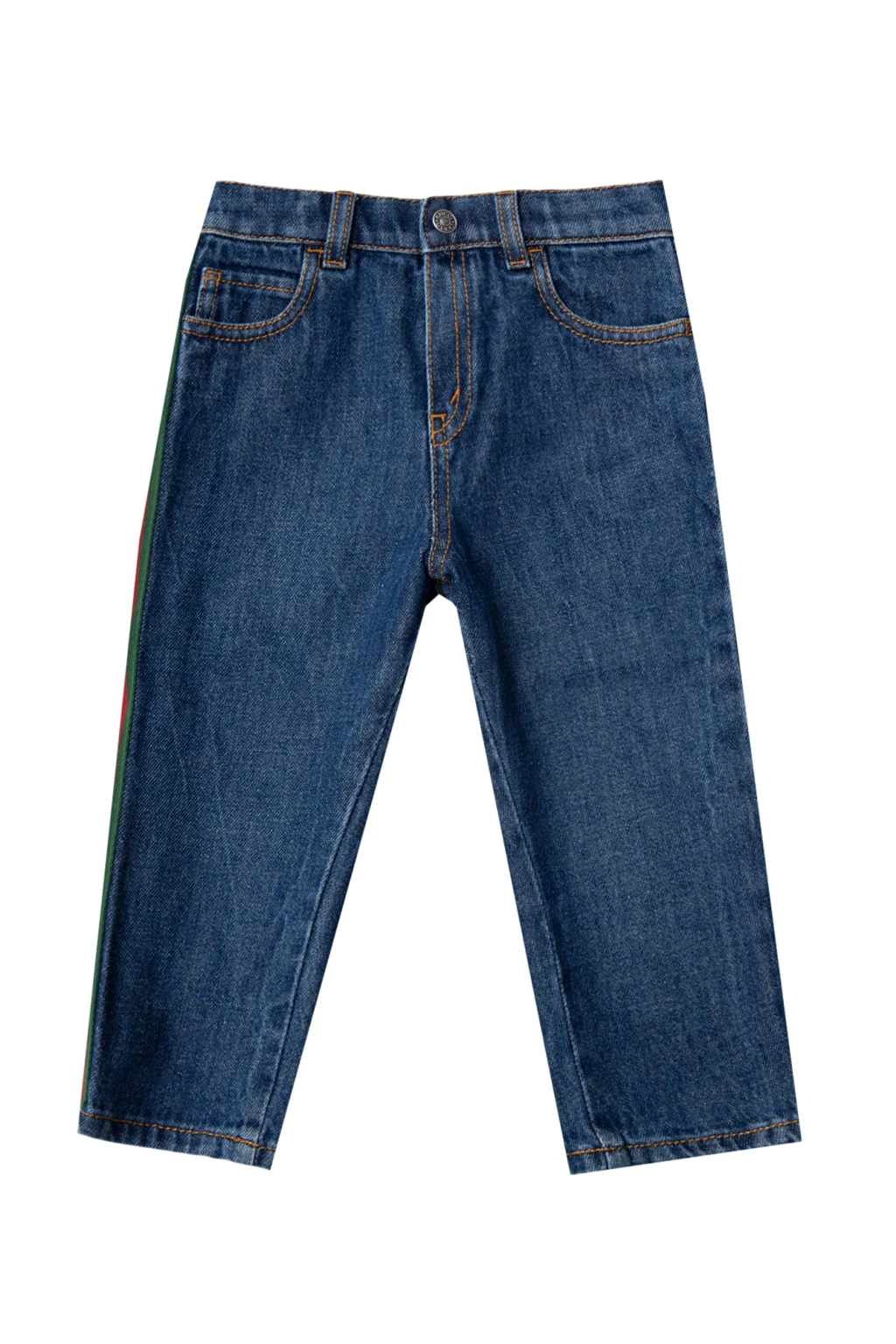 Web stripe jeans