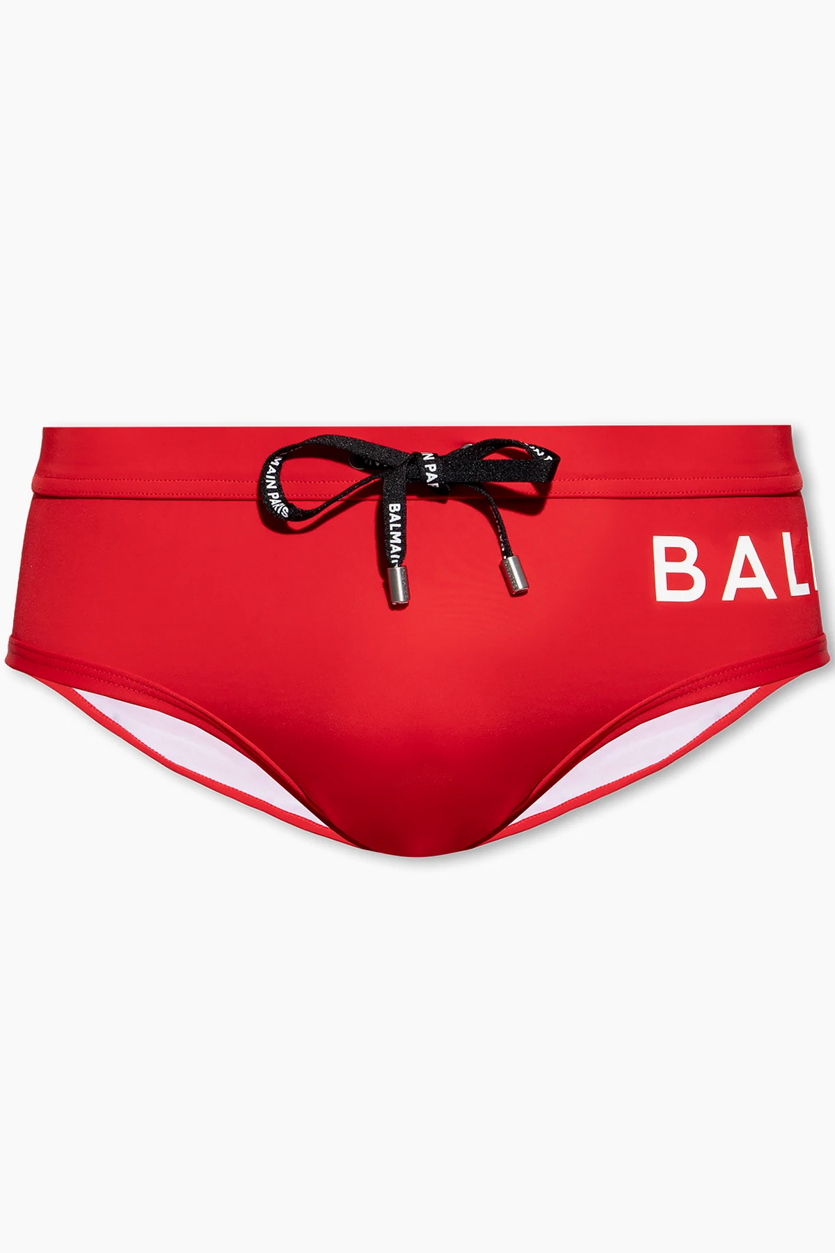 Swimming briefs with logo