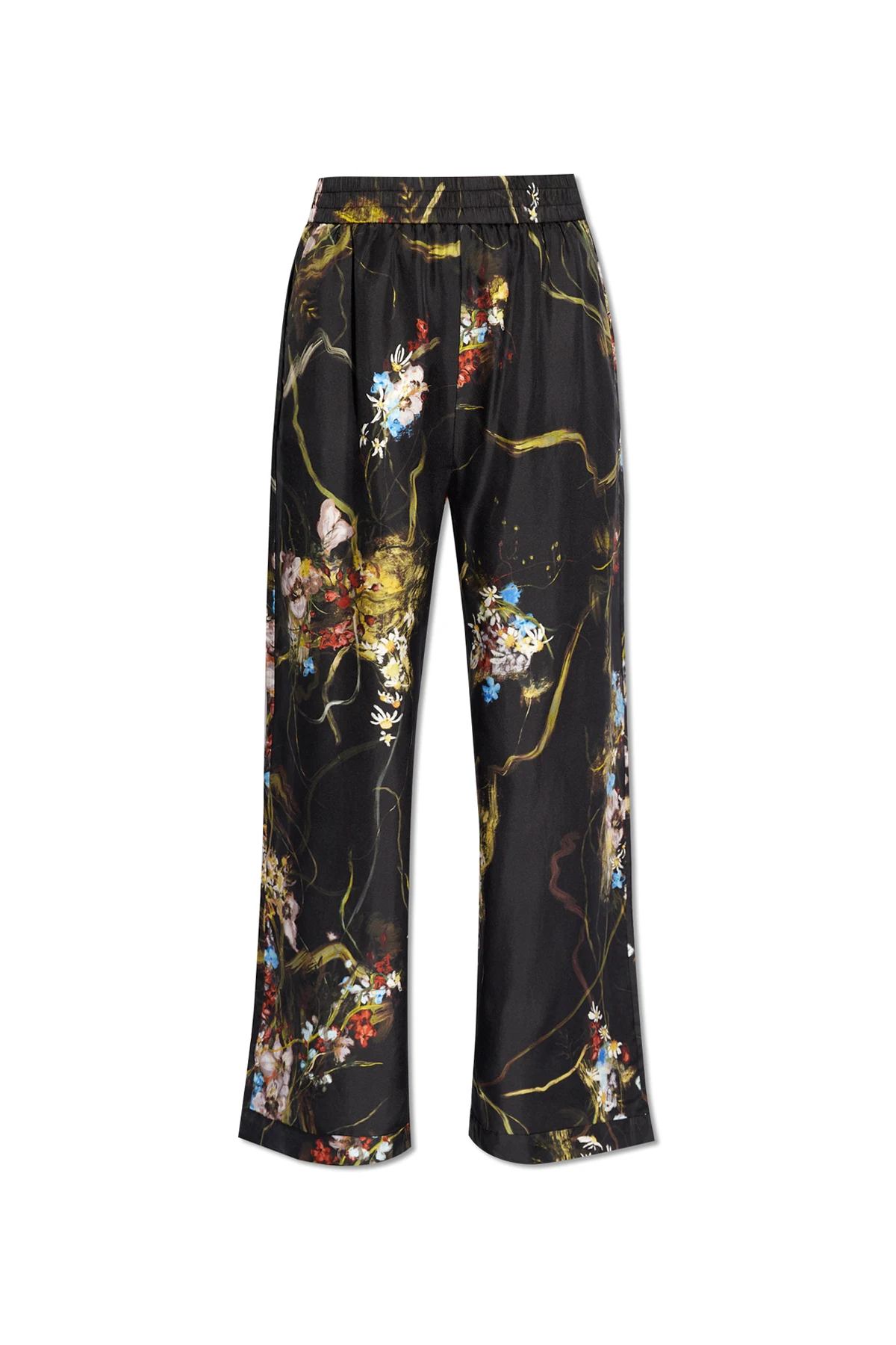 ‘Arum’ silk trousers