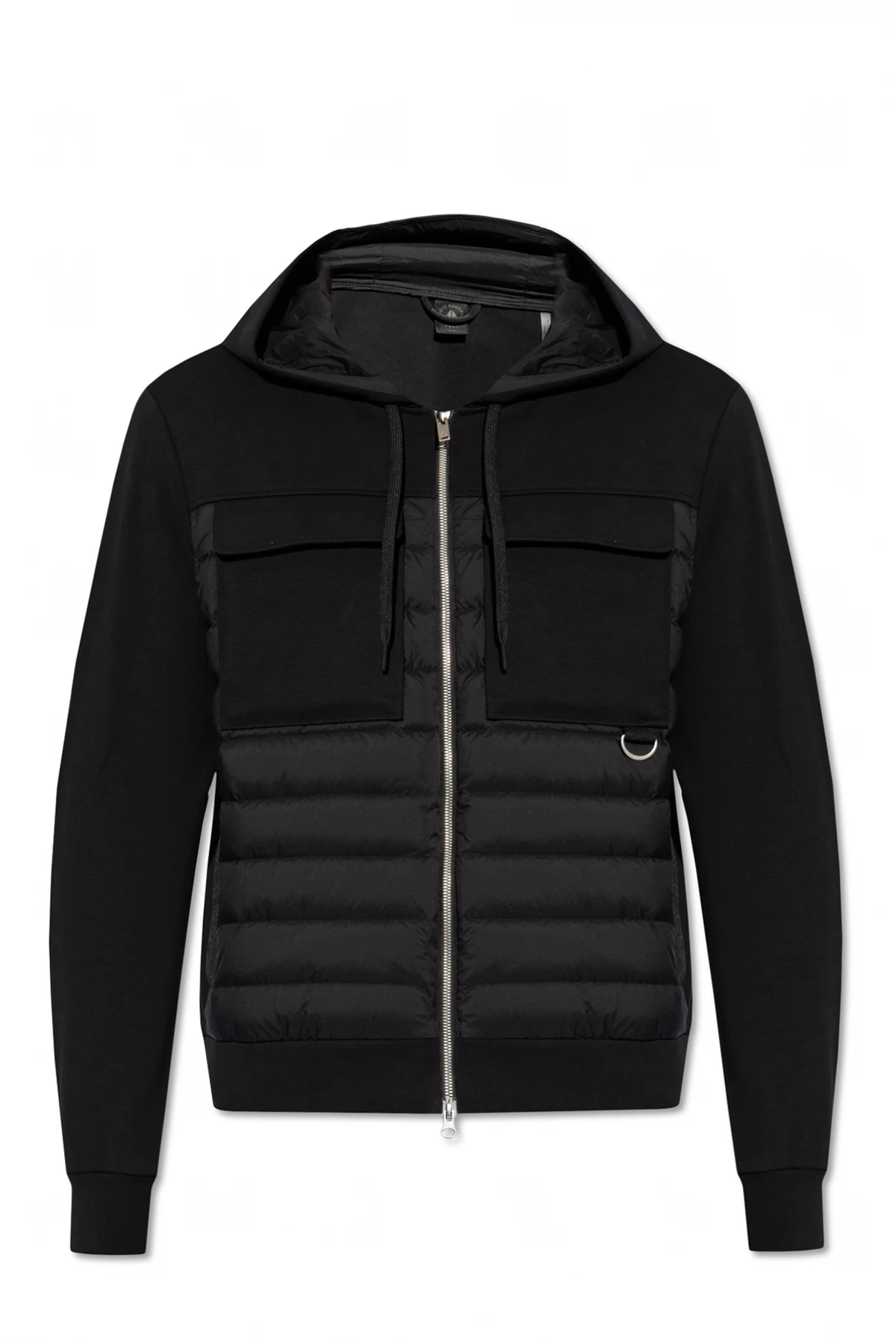 Hoodie with down font