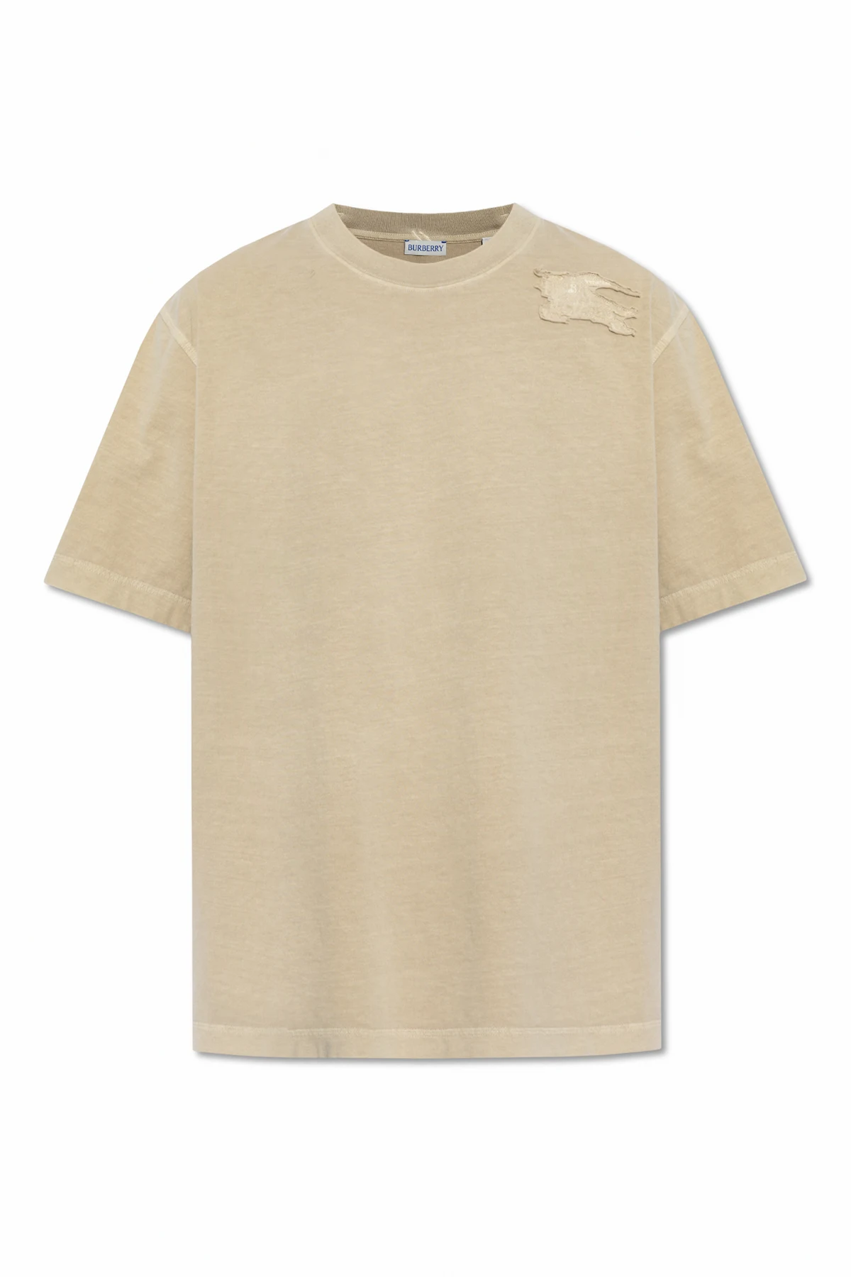 T-shirt z naszywką