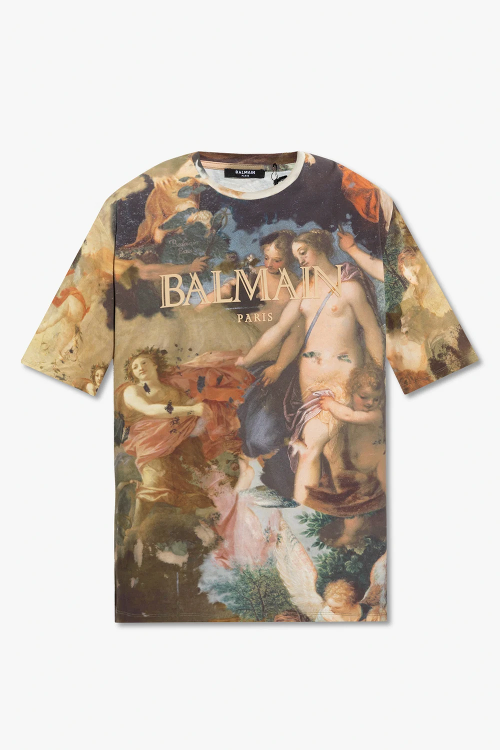 T-shirt with baroque motif