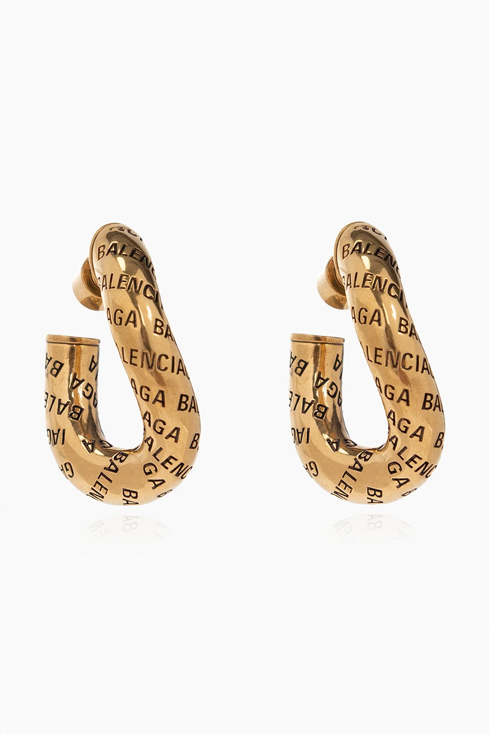 Earrings with logo
