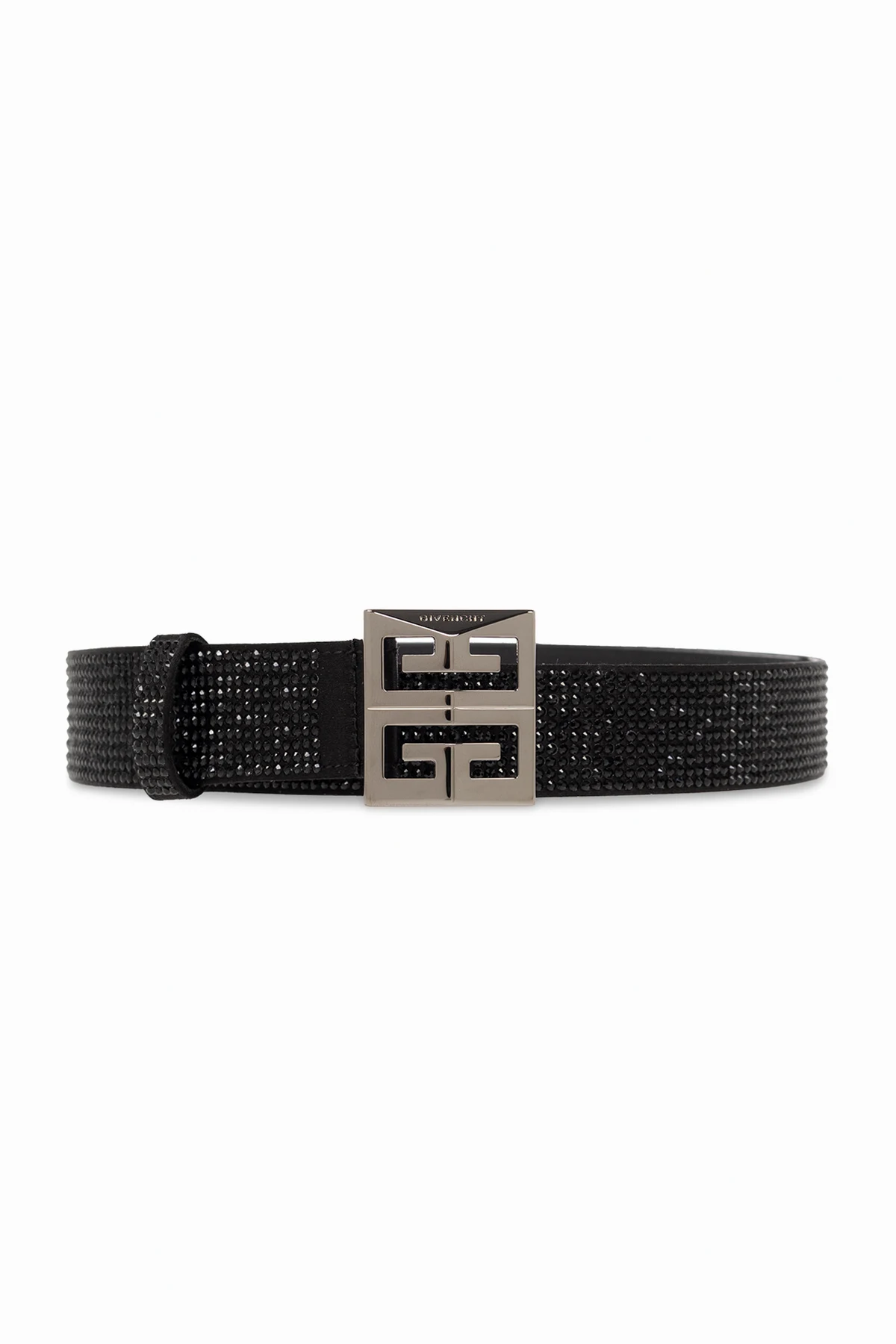 Crystal-embellished belt