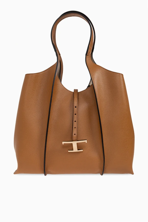 BROWN 'T Timeless Medium' bag
