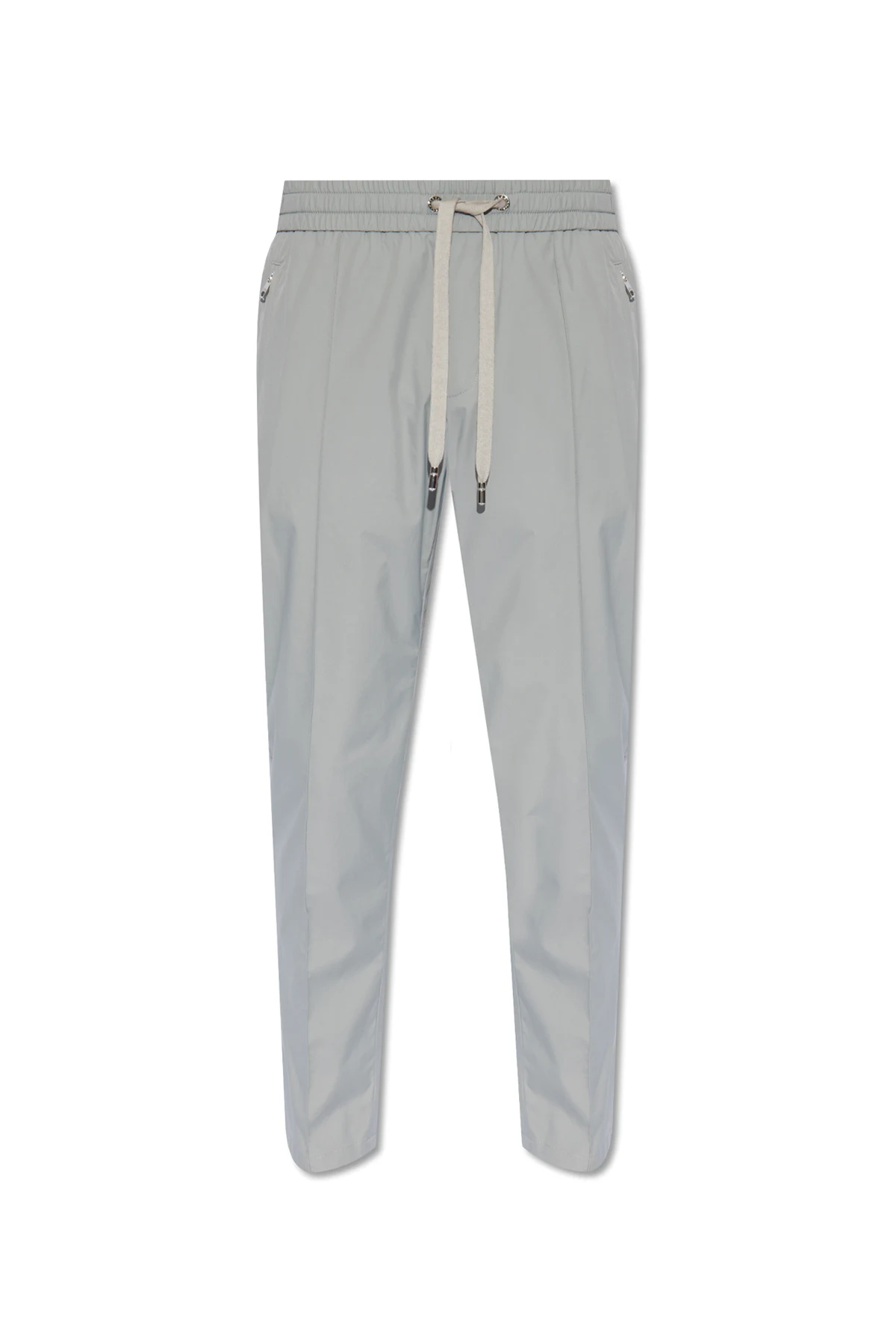 Trousers with tapered legs