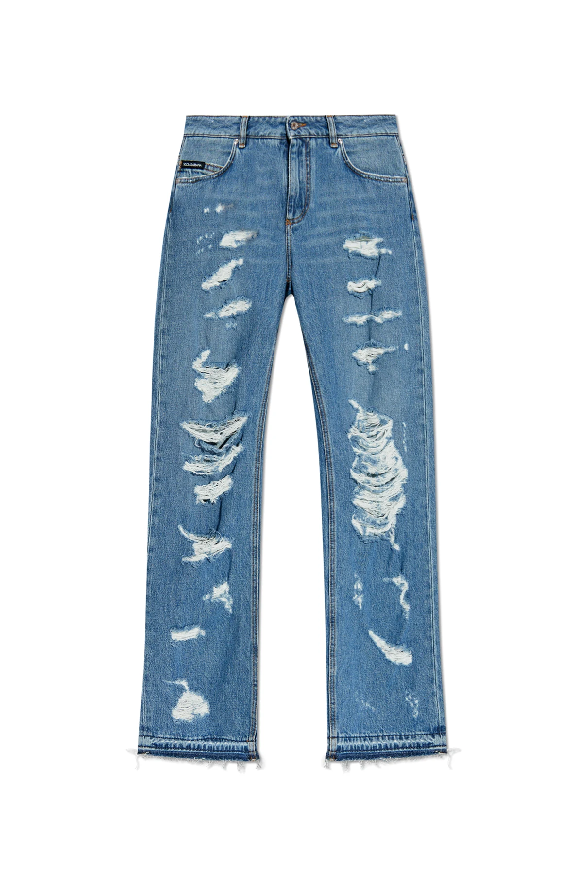 Jeans with logo