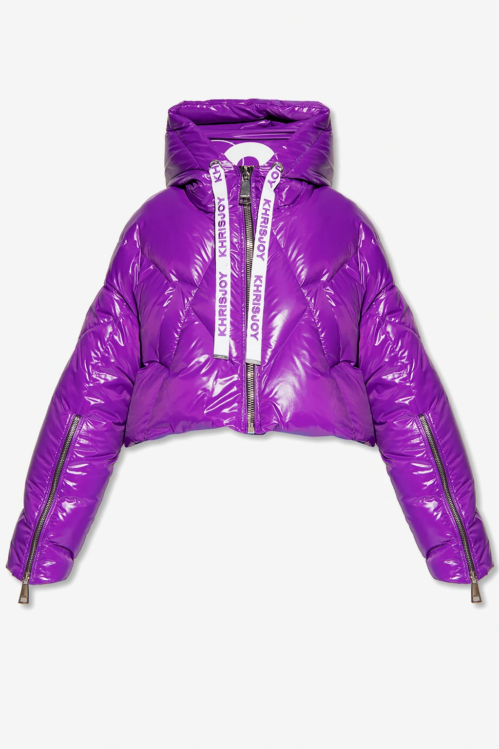 Cropped down jacket