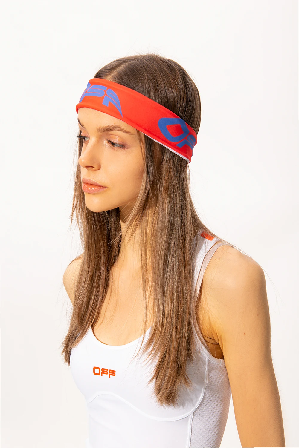 Headband with logo